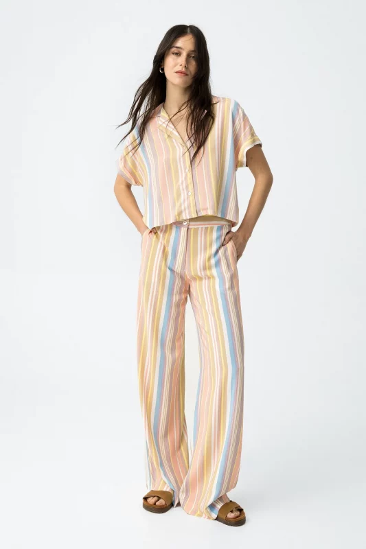 PANTALON RAYAS FLUIDO MUJER 10060617_001
