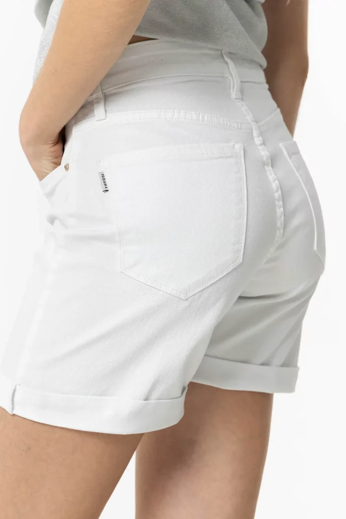 SHORT BLANCO MUJER 10065029_001 BRUNOS TIFFOSI