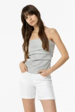 SHORT BLANCO MUJER 10065029_001 BRUNOS TIFFOSI