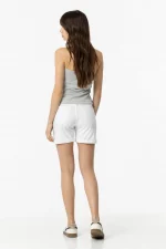 SHORT BLANCO MUJER 10065029_001 BRUNOS TIFFOSI
