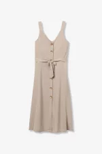 VESTIDO MIDI BEIGE MUJER 10064947 BRUNOS TIFFOSI (2)