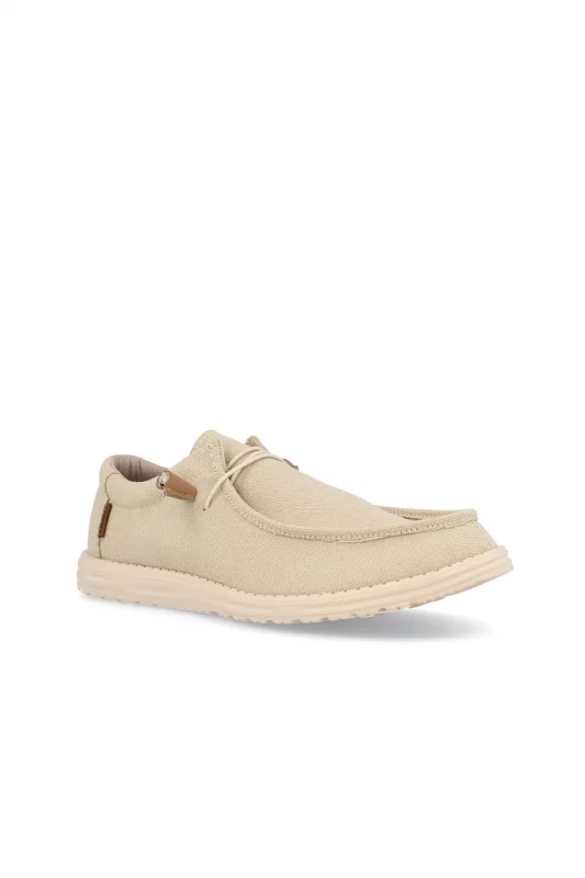 Zapatillas casual beige hombre PAREDES BRUNOS MODA dc25166