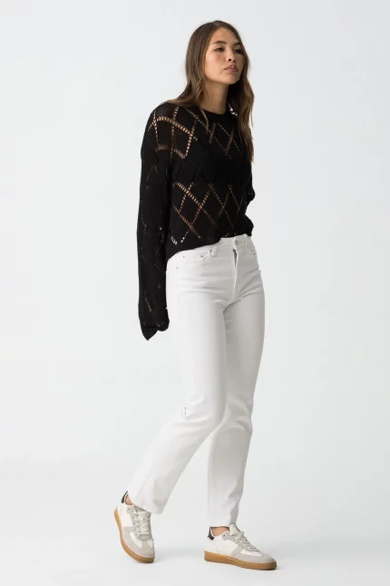 VAQUERO BLANCO RECTO MUJER 10059624_001 BRUNOS TIFFOSI