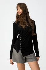 CAMISETA ASIMETRICA CANALE MUJER TIFFOSI BRUNOS MODA 10061701