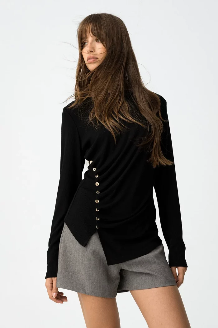 CAMISETA ASIMETRICA CANALE MUJER TIFFOSI BRUNOS MODA 10061701