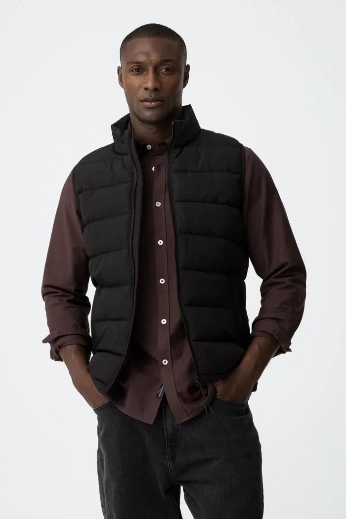 CHALECO ACOLCHADO HOMBRE NEGRO TIFFOSI BRUNOS MODA 10061858_000