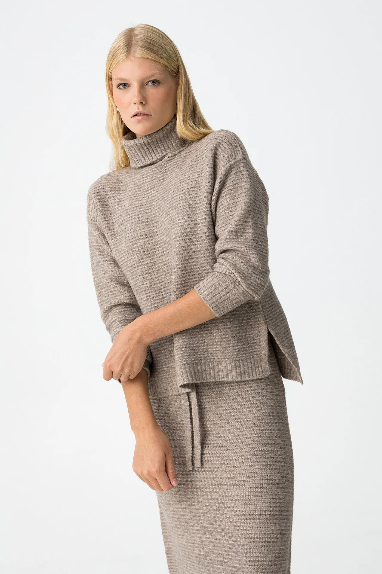 JERSEY BEIGE INVIERNO CUELLO VUELTO MUJER BRUNOS MODA TIFFOSI 10061803 168 4 JERSEY CUELLO VUELTO BEIGE INVIERNO MUJER BRUNOS MODA TIFFOSI 10061803_168