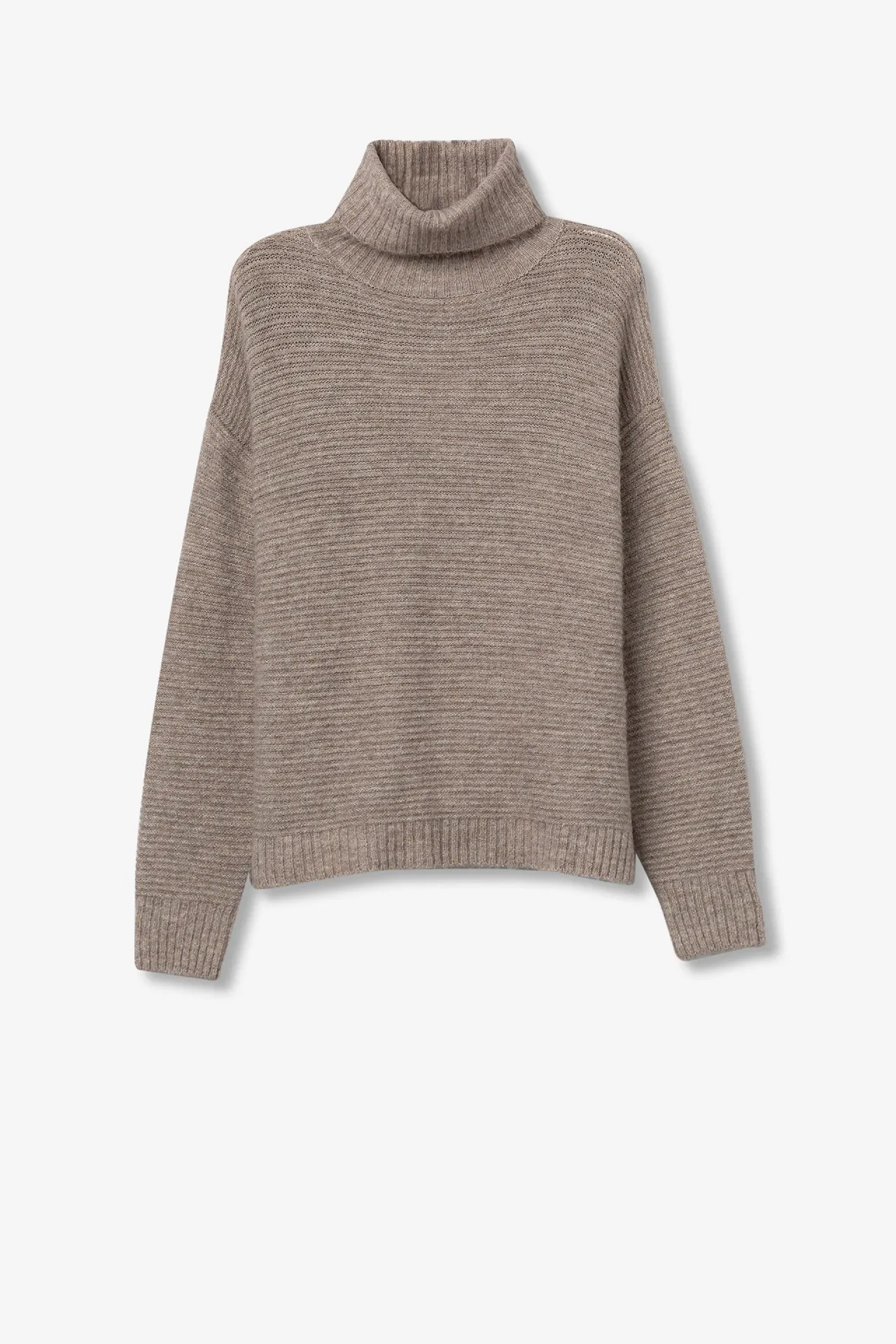 JERSEY CUELLO VUELTO BEIGE INVIERNO MUJER BRUNOS MODA TIFFOSI 10061803_168