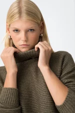 JERSEY VERDE INVIERNO CUELLO VUELTO MUJER BRUNOS MODA TIFFOSI 10061803_831 (4)