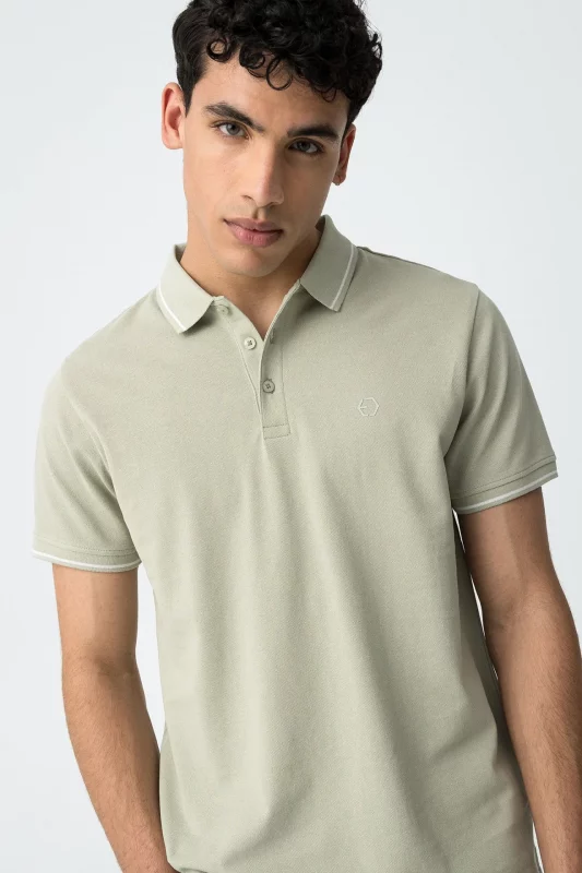 POLO RIBETE VERDE HOMBRE 10054684_801 (2)