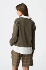 SUDADERA CAMISERA VERDE MUJER TIFFOSI BRUNOS MODA 10061692 (1)