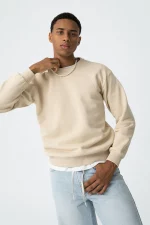 SUDADERA SIN CAPUCHA BEIGE CHICO TIFFOSI BRUNOS MODA 10061845_121