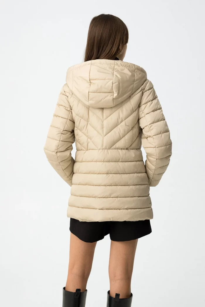 ABRIGO ACOLCHADO BEIGE CAPUCHA MUJER 10061996_134