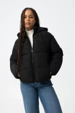 ABRIGO ACOLCHADO NEGRO CHICA 10061995_000