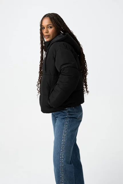 ABRIGO ACOLCHADO NEGRO CHICA 10061995_000