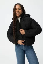 ABRIGO ACOLCHADO NEGRO CHICA 10061995_000