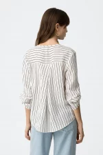 BLUSA ESCOTE PICO RAYAS MUJER 10062270_110