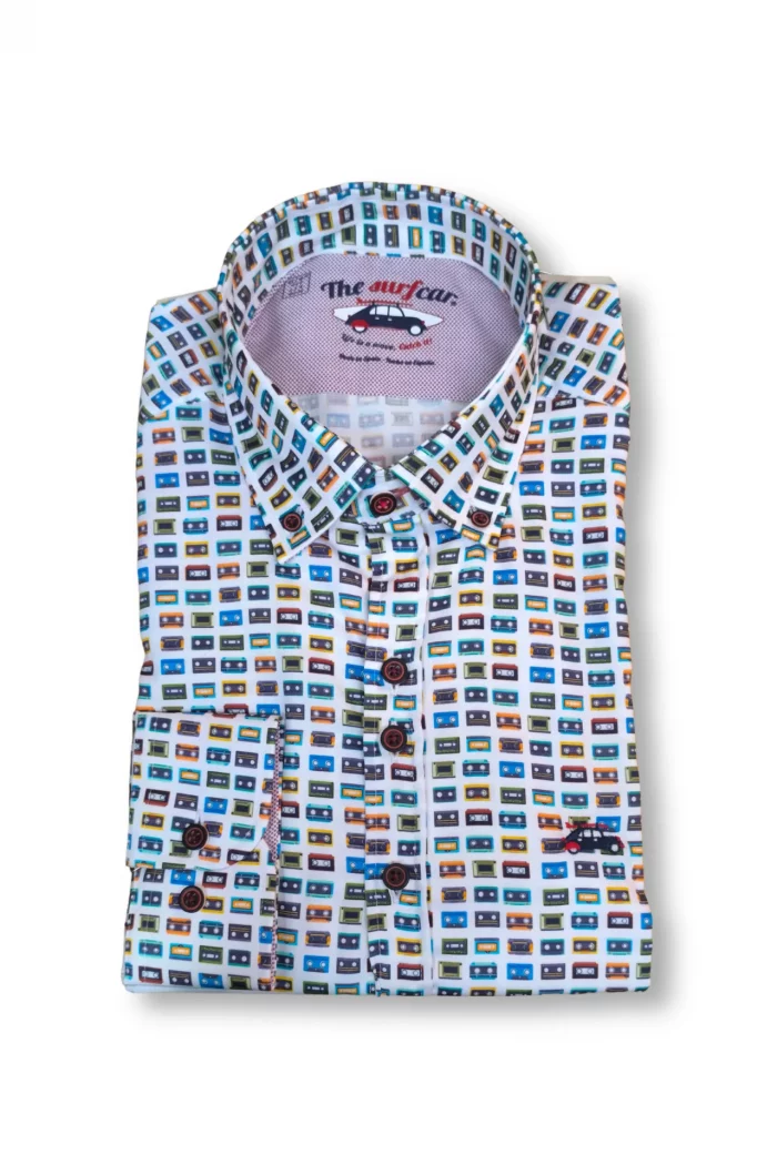 CAMISA CASSETTE BLANCA HOMBRE 252085 (1)