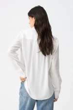 CAMISA FLUIDA BLANCA MUJER 10065216_110 BRUNOS TIFFOSI