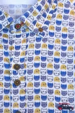 CAMISA GATOS BLANCA HOMBRE 252064 (2)