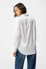 CAMISA SATINADA BLANCA MUJER 10063318_110