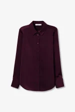 CAMISA SATINADA MORADA MUJER 10067026_552 TIFFOSI BRUNOS