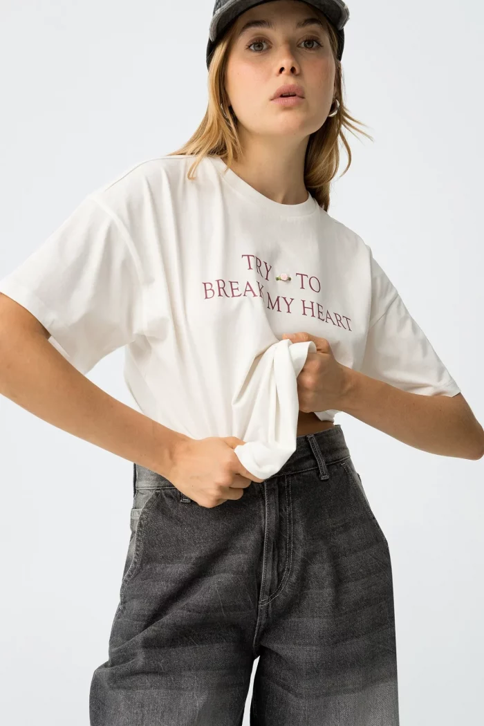 CAMISETA LAZO BLANCA FLOR CHICA TIFFOSI BRUNOS MODA 10061895_104