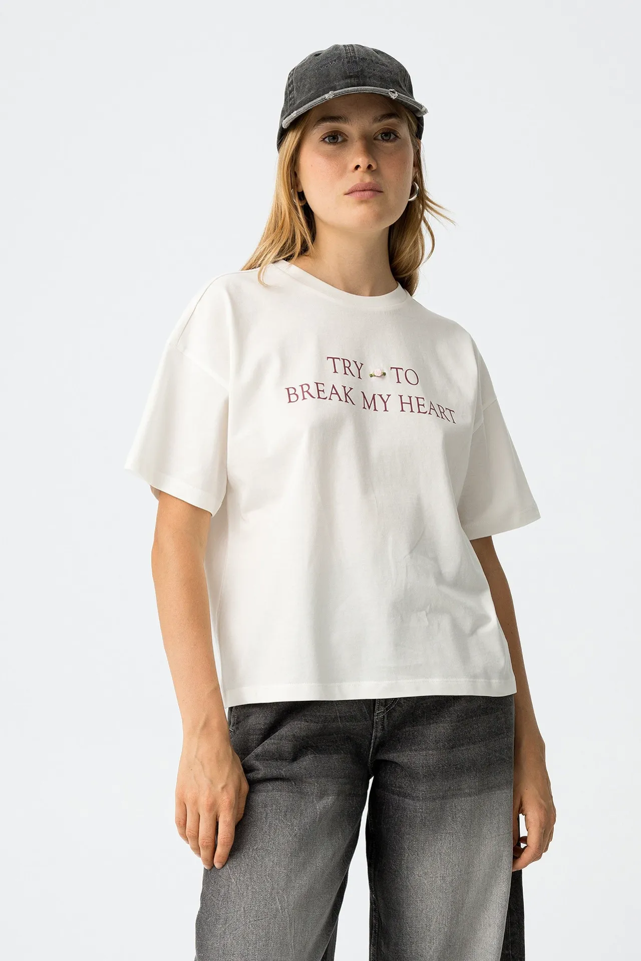 CAMISETA LAZO BLANCA FLOR CHICA TIFFOSI BRUNOS MODA 10061895_104