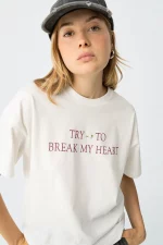 CAMISETA LAZO BLANCA FLOR CHICA TIFFOSI BRUNOS MODA 10061895_104