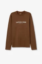 CAMISETA MANGA LARGA MARRÓN HOMBRE 10061804_270