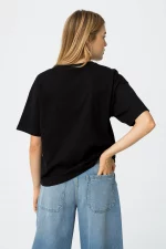 CAMISETA LAZO NEGRA BAMBI CHICA TIFFOSI BRUNOS MODA 10061895_000