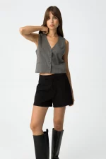 CHALECO GRIS RAYA DIPLOMÁTICA MUJER 10062954