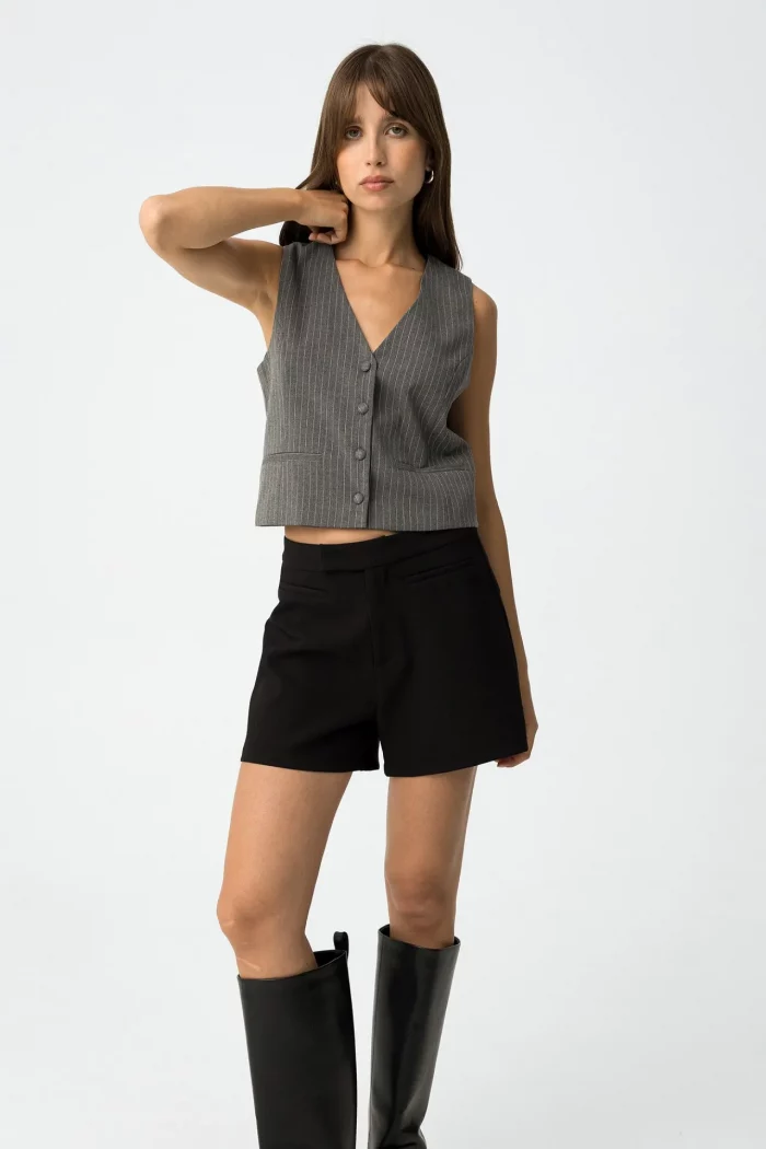 CHALECO GRIS RAYA DIPLOMÁTICA MUJER 10062954