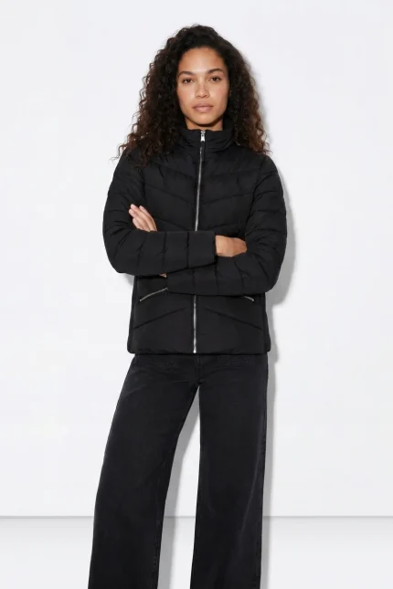 CHAQUETA ACOLCHADA NEGRA MUJER 10067759 TIFFOSI BRUNOS (1)