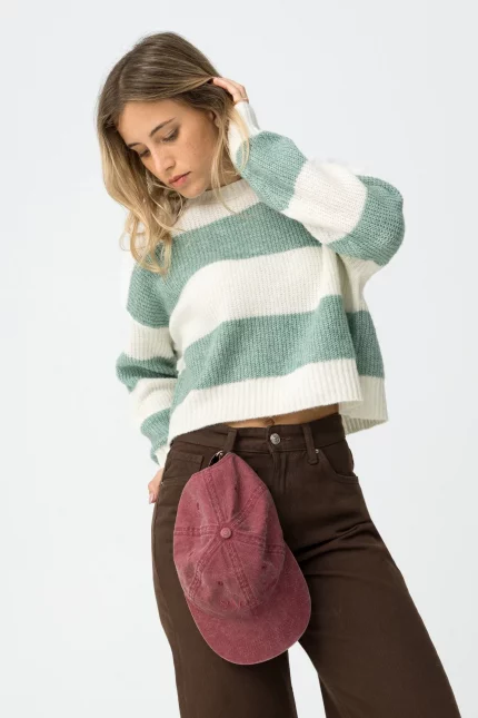 JERSEY OVERSIZE LANA RAYAS VERDE CHICA TIFFOSI BRUNOS 10061931_820