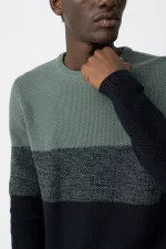 JERSEY TRICOLOR VERDE HOMBRE 10062192