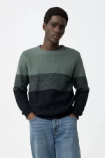 JERSEY TRICOLOR VERDE HOMBRE 10062192