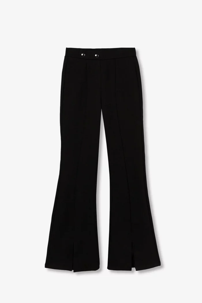 LEGGINGS FLARE NEGRO MUJER 10061592