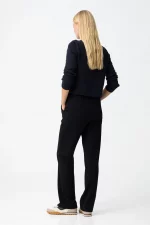 PANTALON CHINO VESTIR MUJER AZUL MARINO 10061972_790