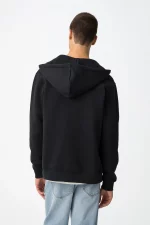 SUDADERA AZUL MARINO CON CREMALLERA HOMBRE 10061518