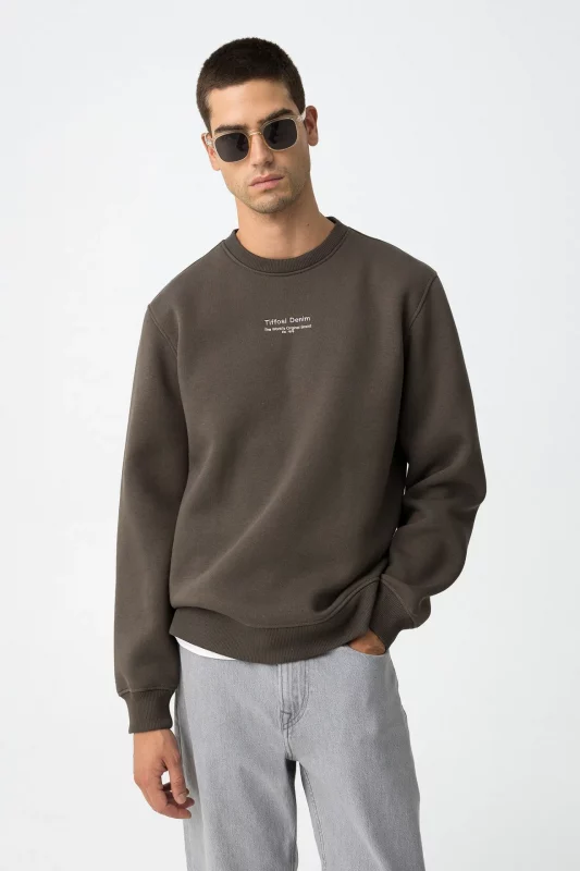 SUDADERA CARDADA VERDE HOMBRE BRUNOS 10062201 203 2 SUDADERA CARDADA VERDE HOMBRE BRUNOS 10062201_203