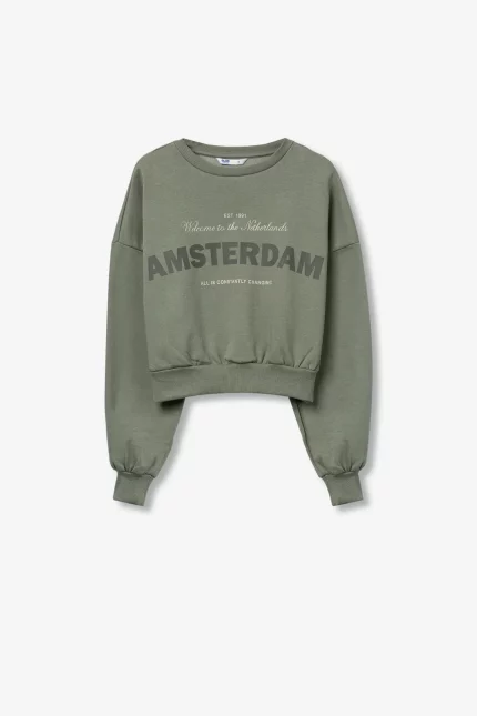 SUDADERA CROP VERDE CHICA 10062019 820 SUDADERA CROP VERDE CHICA 10062019_820