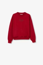 SUDADERA SIN CAPUCHA ROJA CHICA 10061911_580