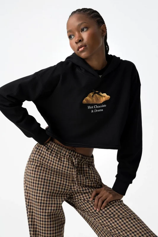 SUDADERA croissant CROP NEGRA CHICA CROISSANT CHICA TIFFOSI BRUNOS MODA 10061907 000 2 SUDADERA croissant CROP NEGRA CHICA CROISSANT CHICA TIFFOSI BRUNOS MODA 10061907_000
