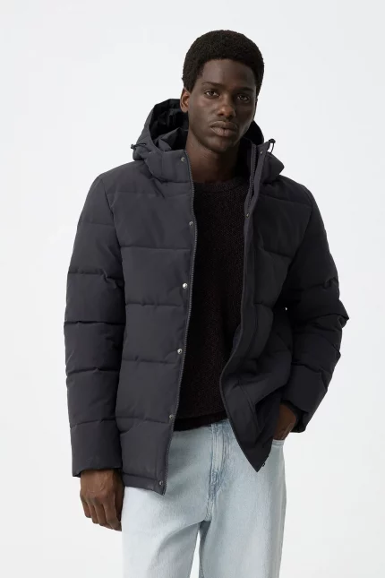 ABRIGO ACOLCHADO AZUL MARINO HOMBRE 10061864_790