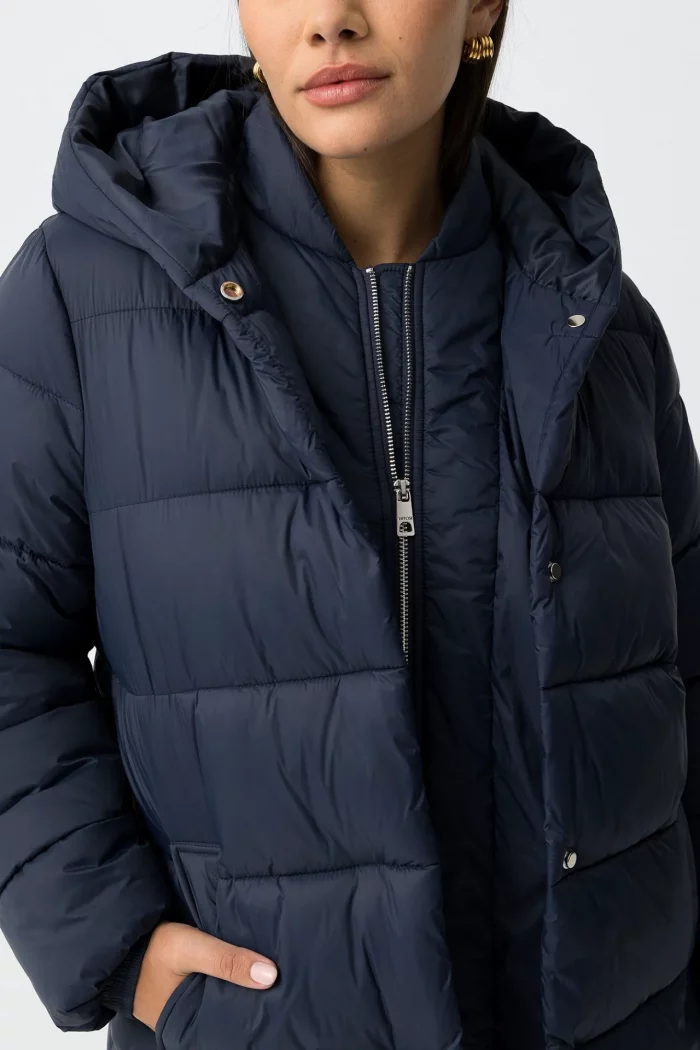 ABRIGO ACOLCHADO AZUL MUJER 10062011_798