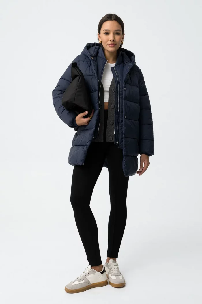 ABRIGO ACOLCHADO AZUL MUJER 10062011_798