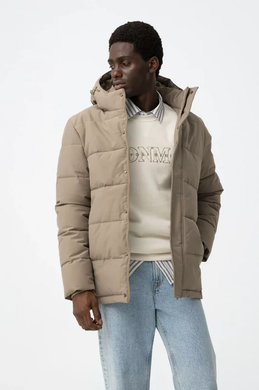ABRIGO ACOLCHADO BEIGE HOMBRE 10061864 117 4 ABRIGO ACOLCHADO HOMBRE BEIGE HOMBRE 10061864_117 (2)