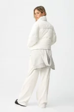 ABRIGO ACOLCHADO BLANCO CHICA 10062675_001