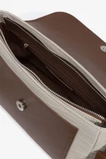 BOLSO BANDOLERA BEIGE MUJER 10064189_290